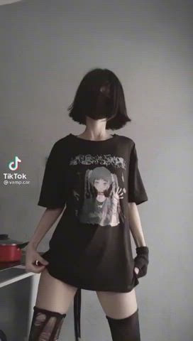 alt bbc dancing emo humiliation tiktok clip