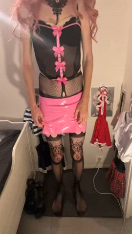 babe chastity cute goddess homemade lingerie sissy clip