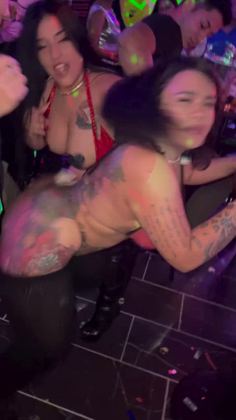 grinding groping lapdance clip