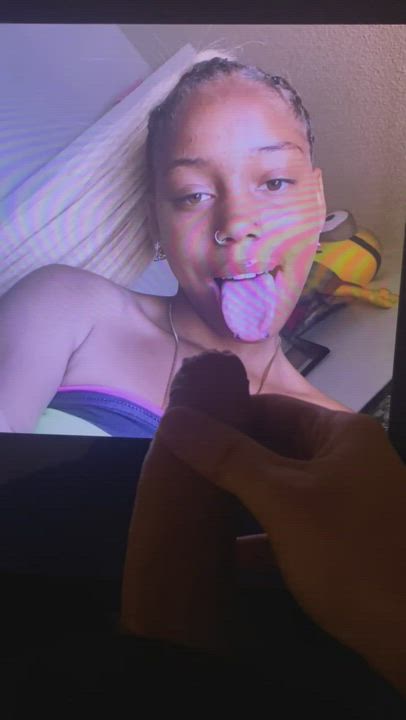 Cum Ebony Tribute