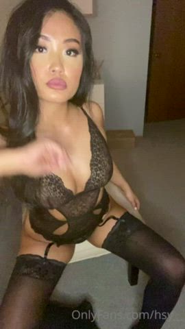 Asian Lingerie MILF OnlyFans Sensual Sex Sex Doll Sex Toy Small Tits Thick clip