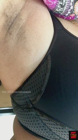 Bra Busty Cleavage Curvy Desi Hairy Armpits Indian Striptease Wife clip
