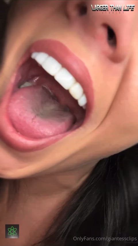 Giantess Erika swallows you whole! 🤯