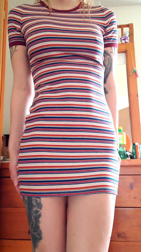 Warm Weather Means Dresses with No Panties