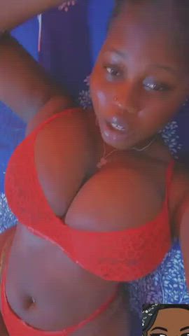 African Big Tits Bra Cute Ebony Panties clip