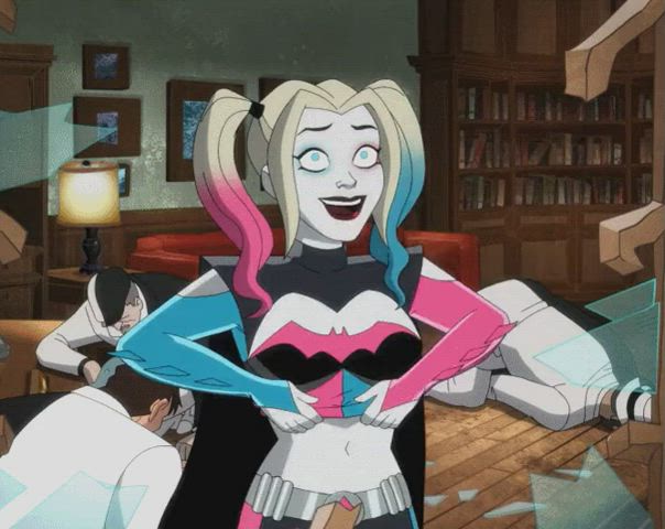 flashing harley quinn tits clip