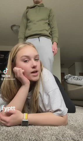 doggystyle floor sex homemade teens tiktok clip