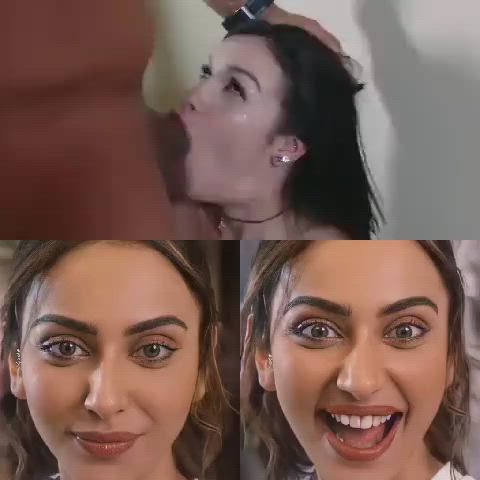 rakul preet Hot scenes Deepthroat Desi Face