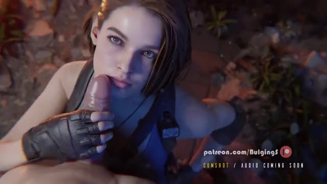 Jill Valentine, handjob tease (Bulging Senpai) [Resident Evil]