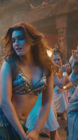 bollywood cleavage dancing hair seduction clip