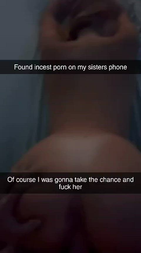 Sister gets fucked after brother finds her incest porn