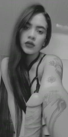 amateur blowjob dildo latina model sensual tattoo webcam clip