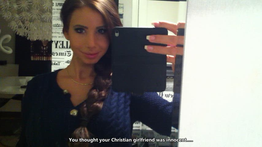 Your Christian girlfriend