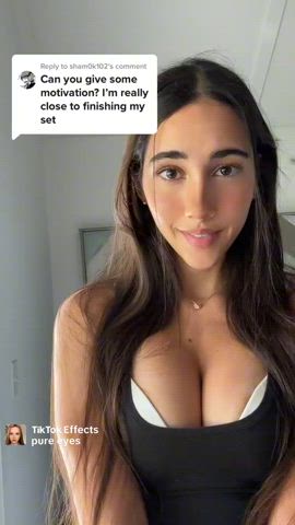 boobs cute joi latina pretty sexy smile tiktok tits clip