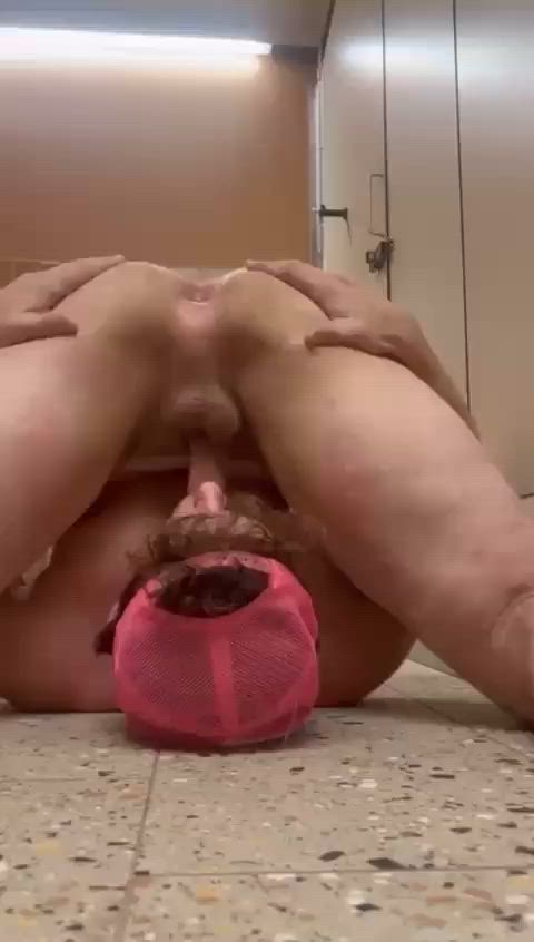 What would you do if you walked into a public bathroom and caught me self sucking