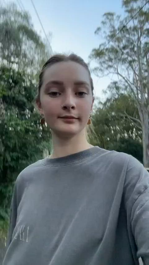 amateur australian cute flashing public teen tits clip