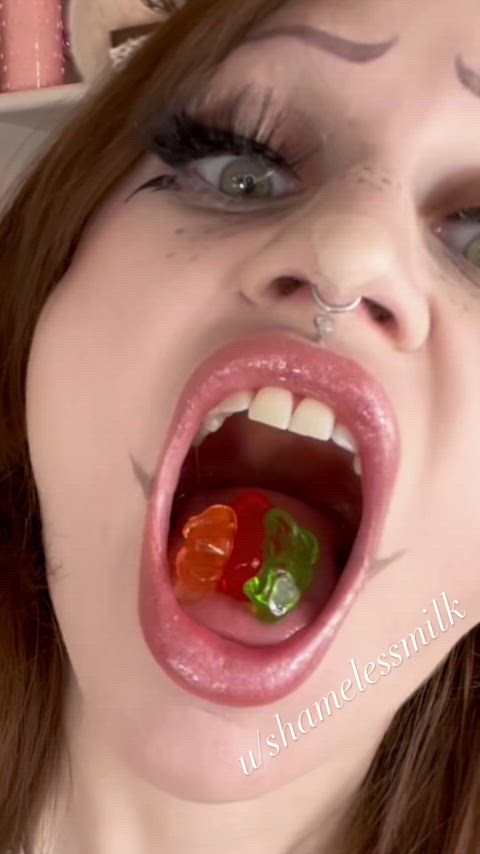 Gummy bear Vore Tease from this hungry bear