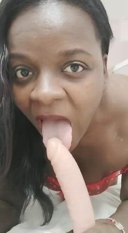 blowjob ebony latina spit clip