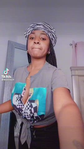 Boobs Ebony TikTok clip