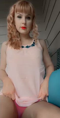 Came so many times today but I still want to show off. Redhead Titty Drop