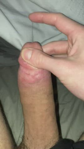 Morning wood precum :)