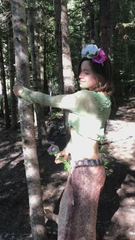 A little forest nymph magic for your Friday! Hope you appreciate creativity!