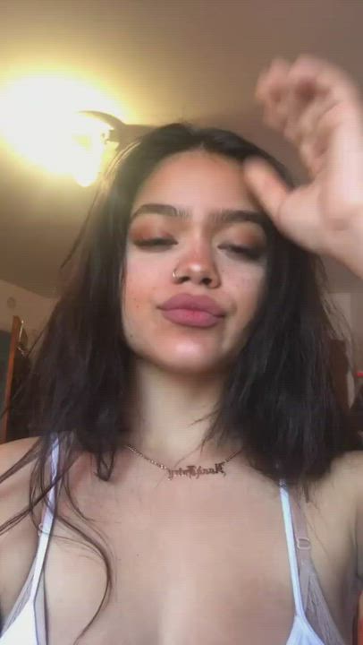 Cute Latina Model clip