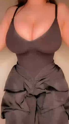 bbw boobs women clip