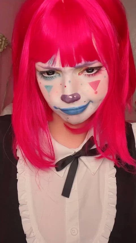 clown girl cute thick clip