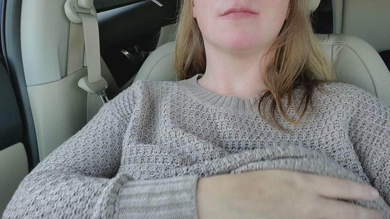 Big Tits Nipples Outdoor clip