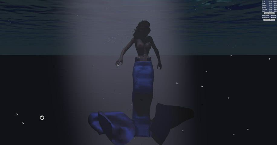 animation nude underwater clip