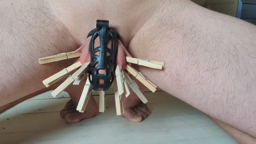 bdsm chastity cock male clip