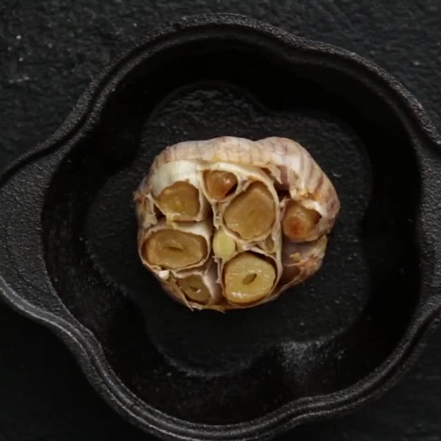 PSA: Roasted garlic is just as satisfying to squeeze as ______. Roast garlic...