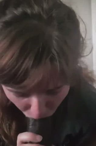 Blowjob Ponytail White Girl clip