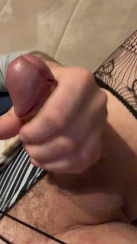 cumshot femboy horny panties pubic hair clip