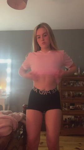 18 Years Old 60fps Ass Big Ass Bubble Butt Dancing Teen TikTok clip
