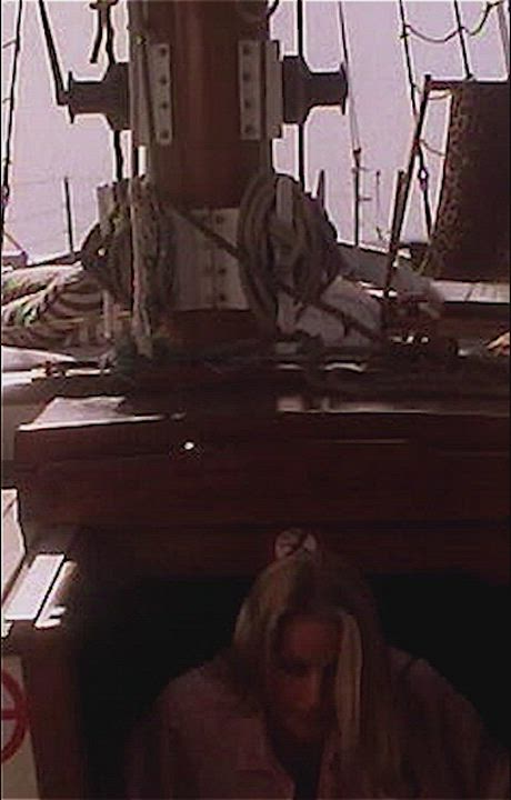 Bo Derek- sunbaths topless Woman of Desire (1994)