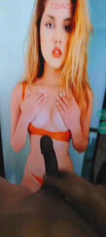 Fucking sexy indian australian bikini babe on my big tv screen aaah blasted on her