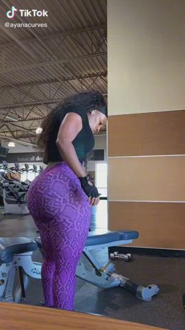 Ebony TikTok Workout clip