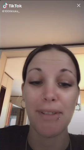 Cum In Mouth Eye Contact Facial TikTok Tongue Fetish clip