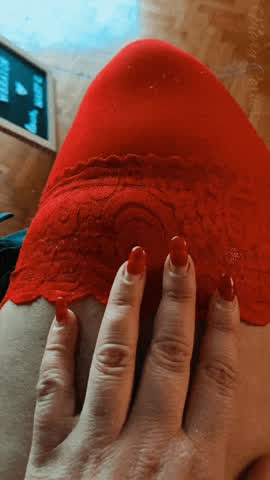 bbw lingerie nails nylon nylons pawg redhead stockings thighs clip