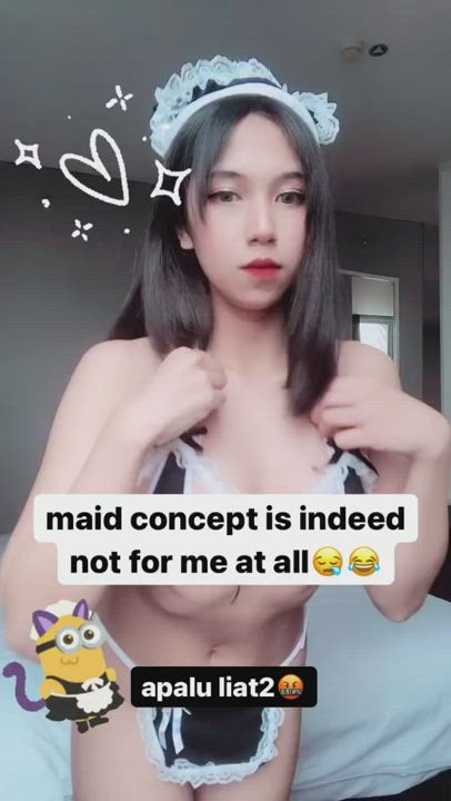 Asian Gravure Maid clip