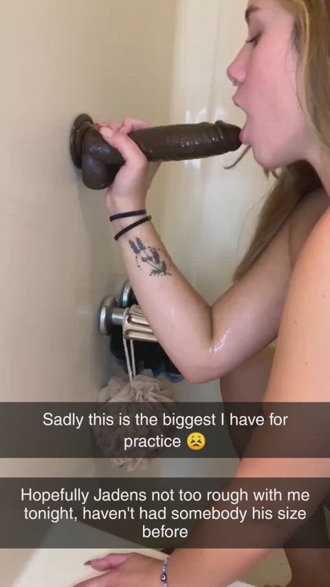 Be a good BF and buy her a bigger one