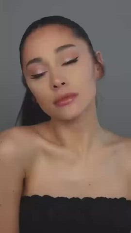 Mommy Ariana Grande admiring my special playtime with Mr Willy in the toilet