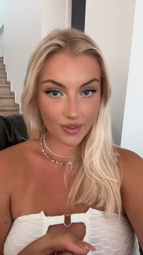 blonde blowjob elsathora joi onlyfans tease teen tiktok r/tiktits clip