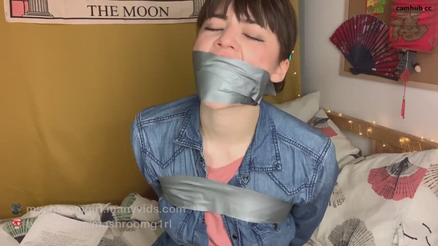 gag gagged moaning clip