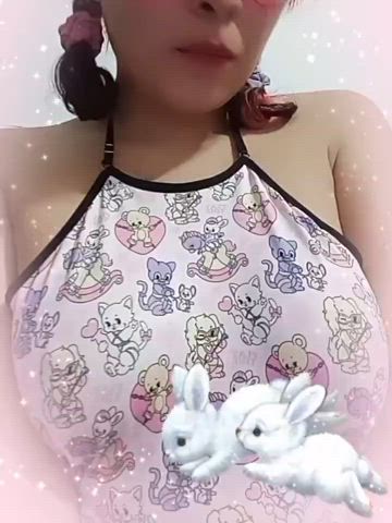 argentinian bdsm bunny cute doll glasses kawaii girl clip