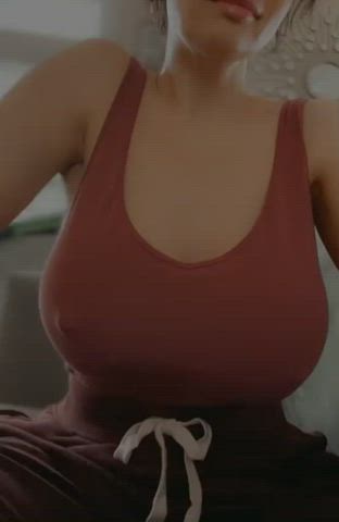 big tits boobs glasses clip