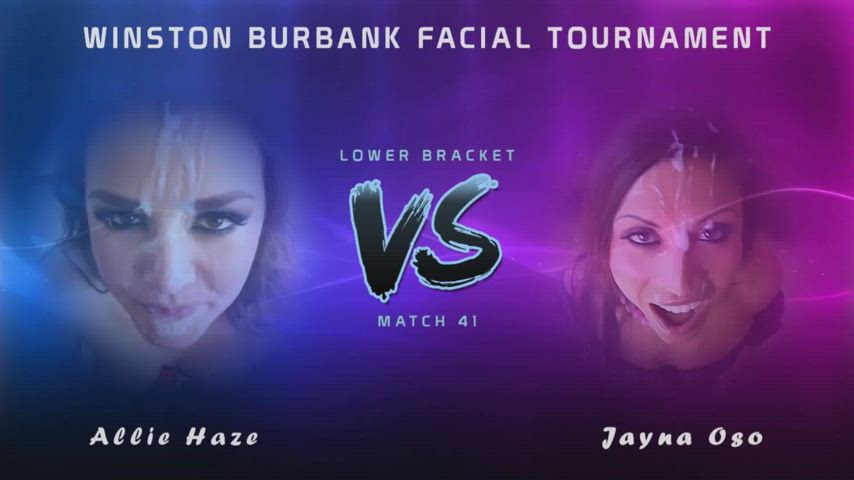 Winston Burbank Facial Tournament - Match 41 - Lower Bracket - Allie Haze vs. Jayna