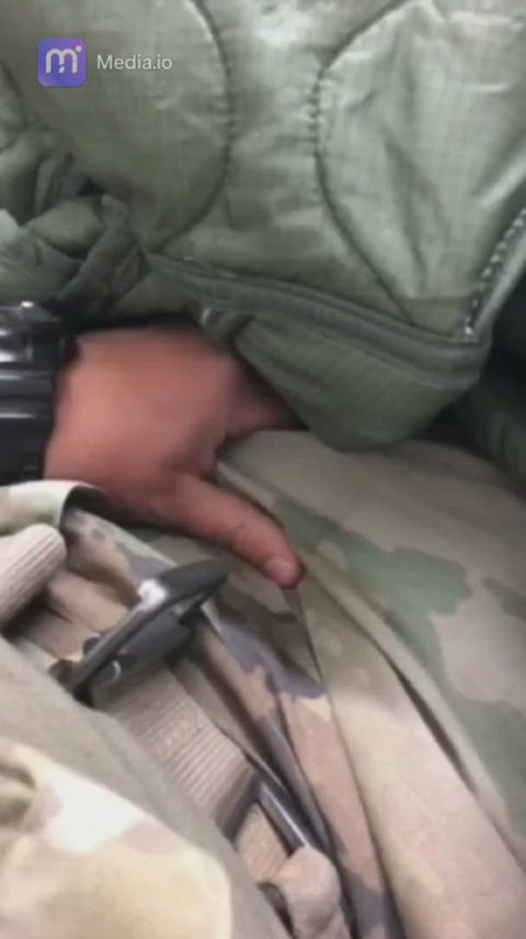 gay jerk off military clip